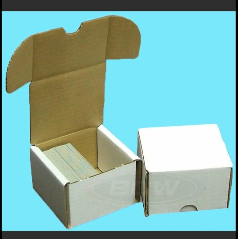 BCW 200 count card Box, Protect StoreDisplay 5 boxes